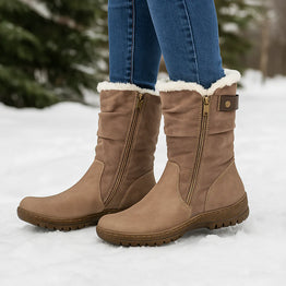 CC RESORTS GOOSE TAUPE - Women Boots - Collective Shoes 