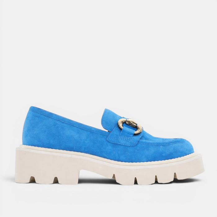 TAMARA LONDON PARGO TEAL SUEDE