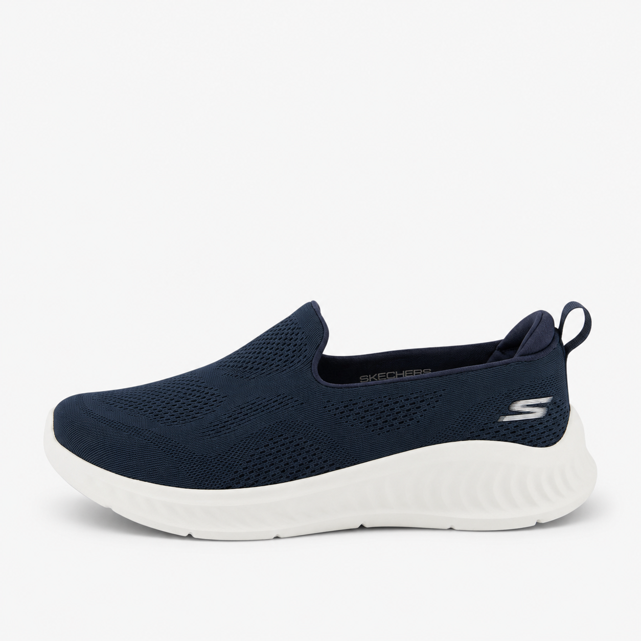 SKECHERS GO WALK NOW NAVY WHITE