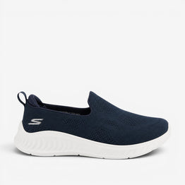 SKECHERS GO WALK NOW NAVY WHITE