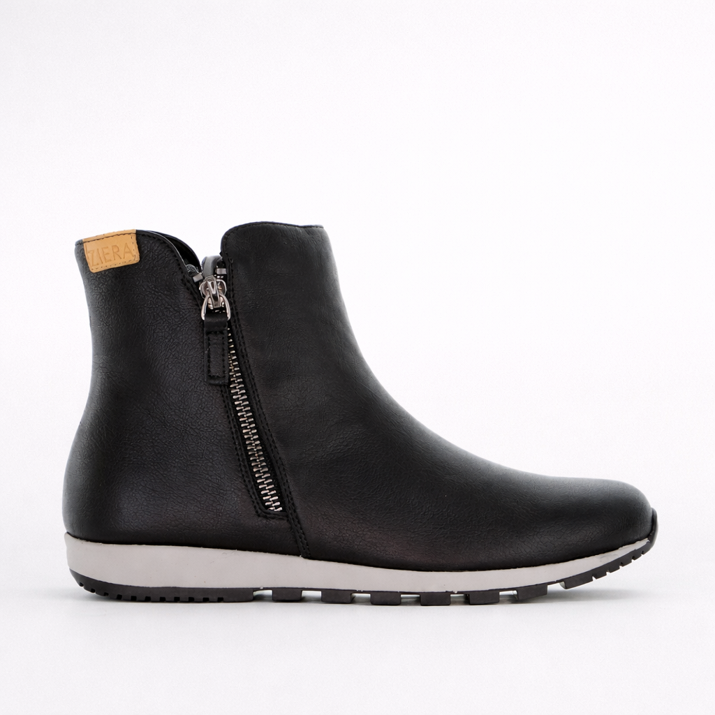 ZIERA BUZZ BLACK - Women Boots - Collective Shoes 