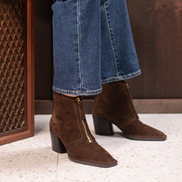 EOS CHEY CHESTNUT - Women Boots - Collective Shoes 