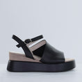 Load image into Gallery viewer, MILA RAINE DANCER BLACK STONE - Women Sandals - Collective Shoes 
