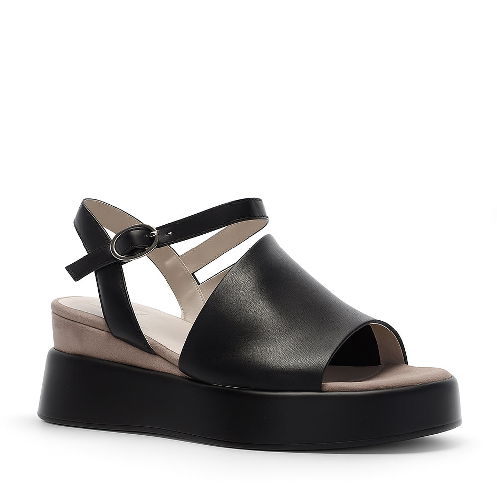 MILA RAINE DANCER BLACK STONE - Women Sandals - Collective Shoes 