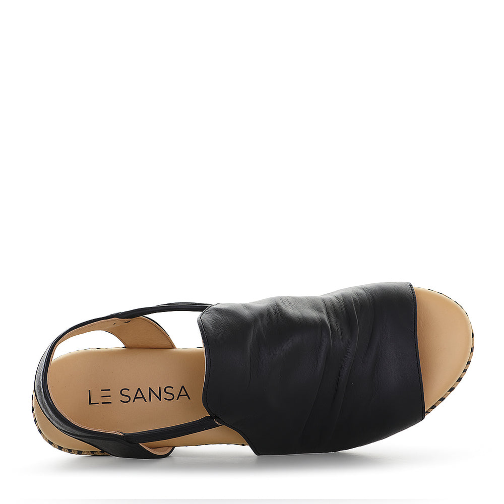LE SANSA DARLA BLACK - Women Sandals - Collective Shoes 