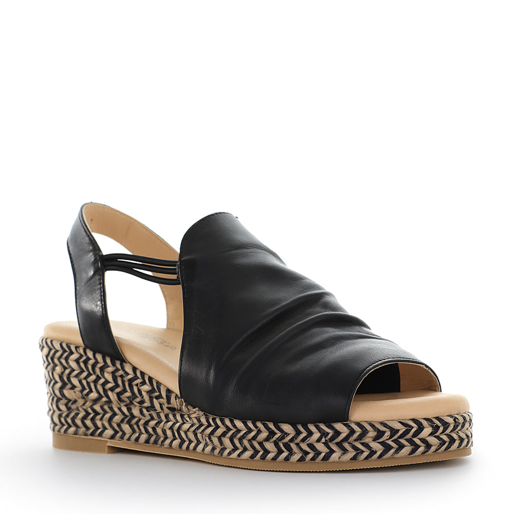 LE SANSA DARLA BLACK - Women Sandals - Collective Shoes 