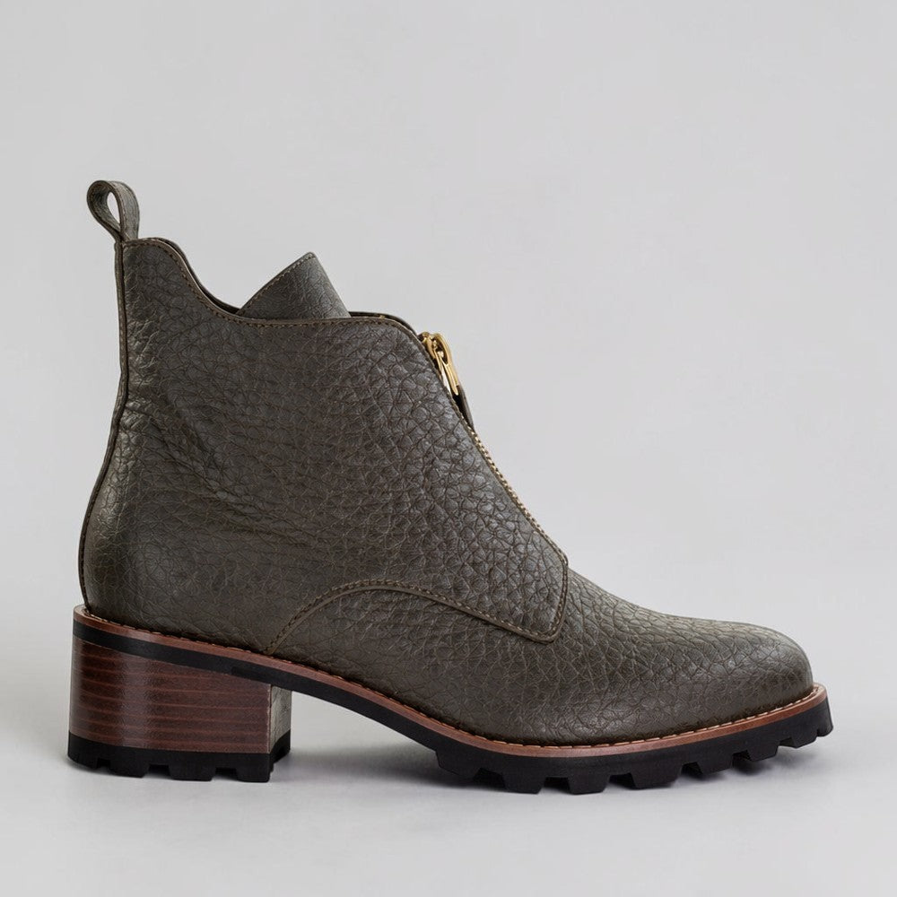 BRESLEY DAZZLER OLIVE BUBBLE - Women Boots - Collective Shoes 