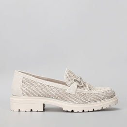 LE SANSA DEEJAY BEIGE - Women Loafers - Collective Shoes 