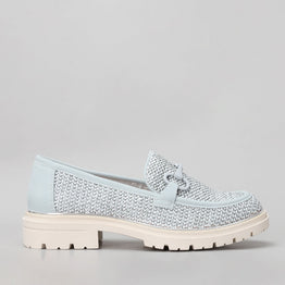 LE SANSA DEEJAY BLUE - Women Loafers - Collective Shoes 