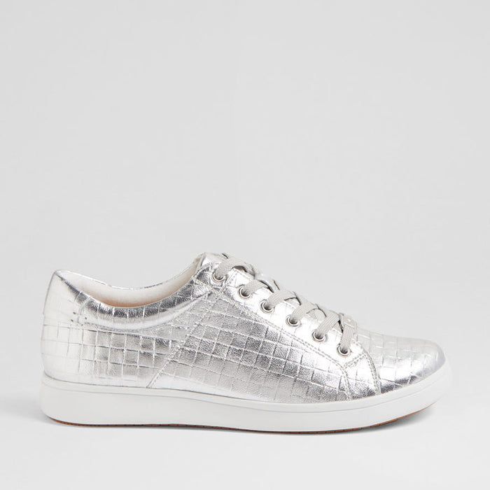 ZIERA DELILAH SILVER WEAVE - Women sneakers - Collective Shoes 