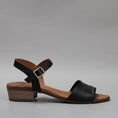 Load image into Gallery viewer, LE SANSA DELTA BLACK - Women Sandals - Collective Shoes 
