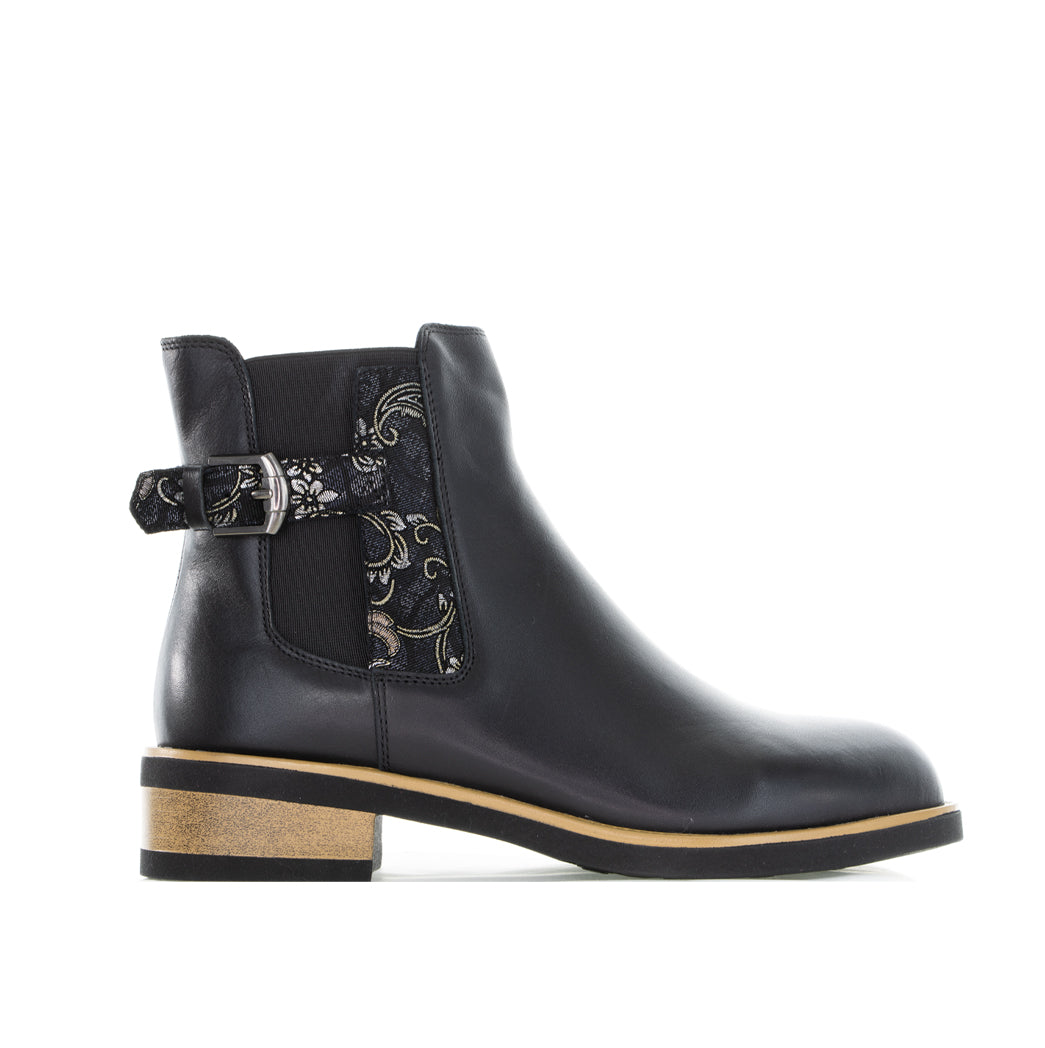 BRESLEY DEONTA BLACK MIX - Women Boots - Collective Shoes 