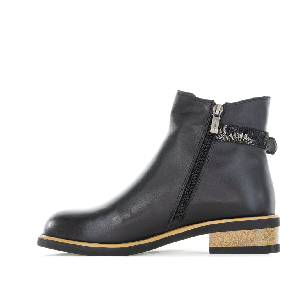 BRESLEY DEONTA BLACK MIX - Women Boots - Collective Shoes 