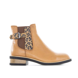 BRESLEY DEONTA BRANDY MIX - Women Boots - Collective Shoes 