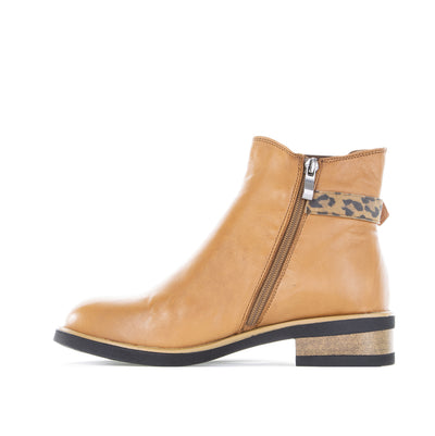 BRESLEY DEONTA BRANDY MIX - Women Boots - Collective Shoes 