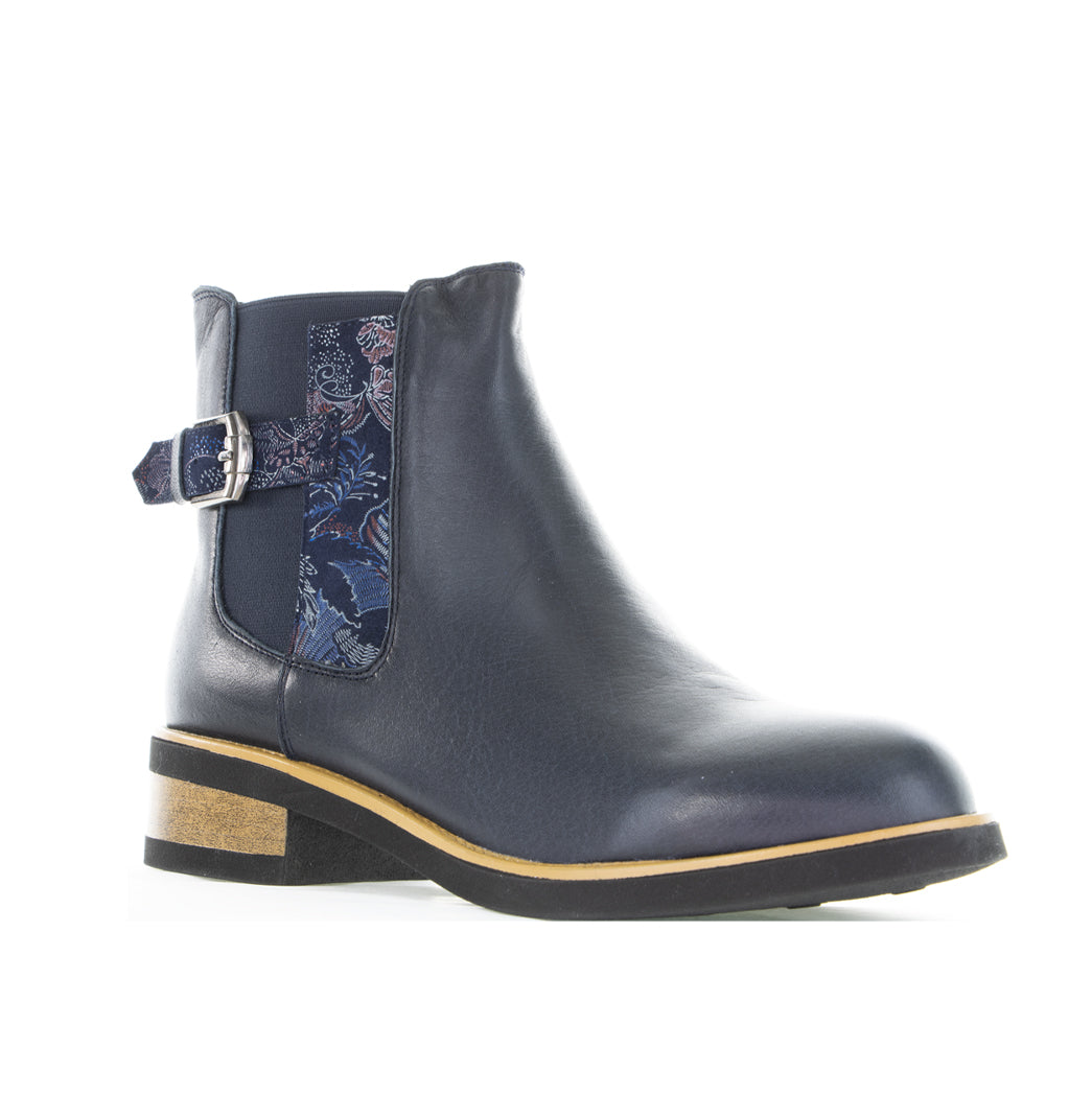 BRESLEY DEONTA NAVY MIX - Women Boots - Collective Shoes 