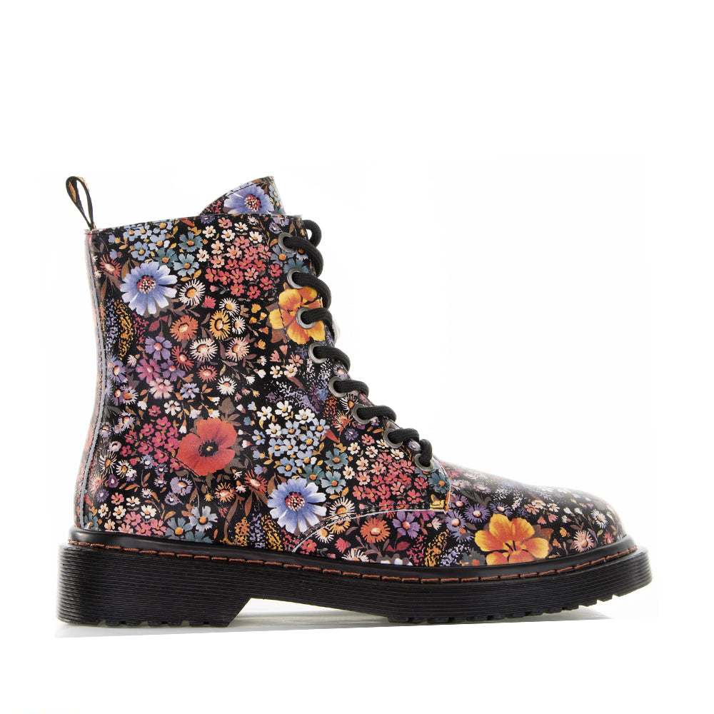 LESANSA DEPTH BLACK MULTI - Women Boots - Collective Shoes 