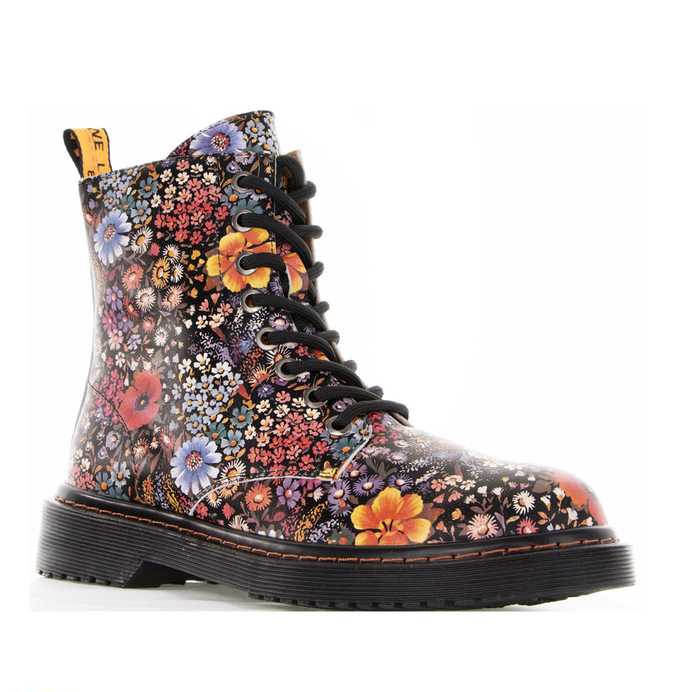 LESANSA DEPTH BLACK MULTI - Women Boots - Collective Shoes 