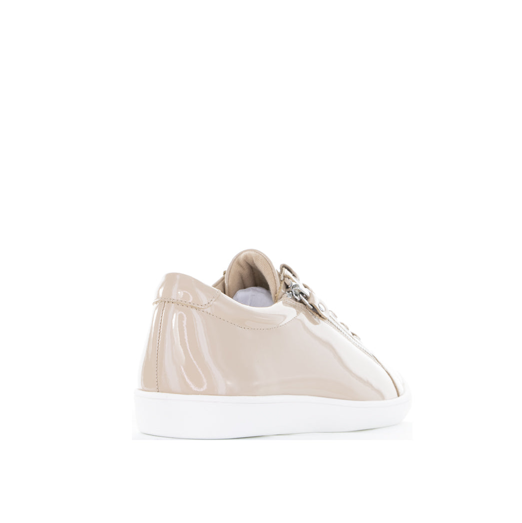 ZIERA DIANN CAFE PATENT - Women sneakers - Collective Shoes 