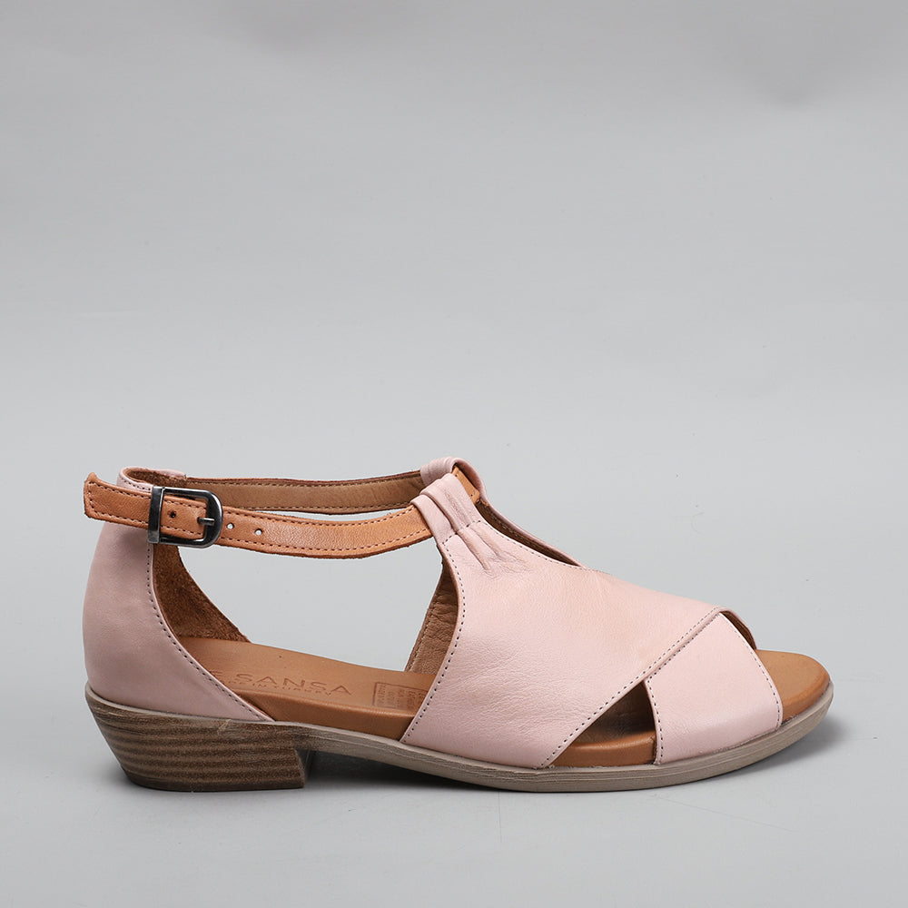 LESANSA DIGBY CAMEO TAN - Women Sandals - Collective Shoes 