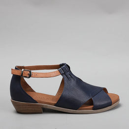 LE SANSA DIGBY NAVY TAN - Women  - Collective Shoes 