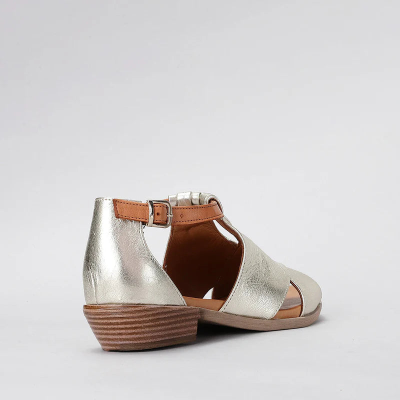 LE SANSA DIGBY GOLD TAN - Women Sandals - Collective Shoes 