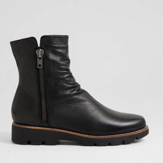 DJANGO & JULIETTE DIXEYA BLACK - Women Boots - Collective Shoes 