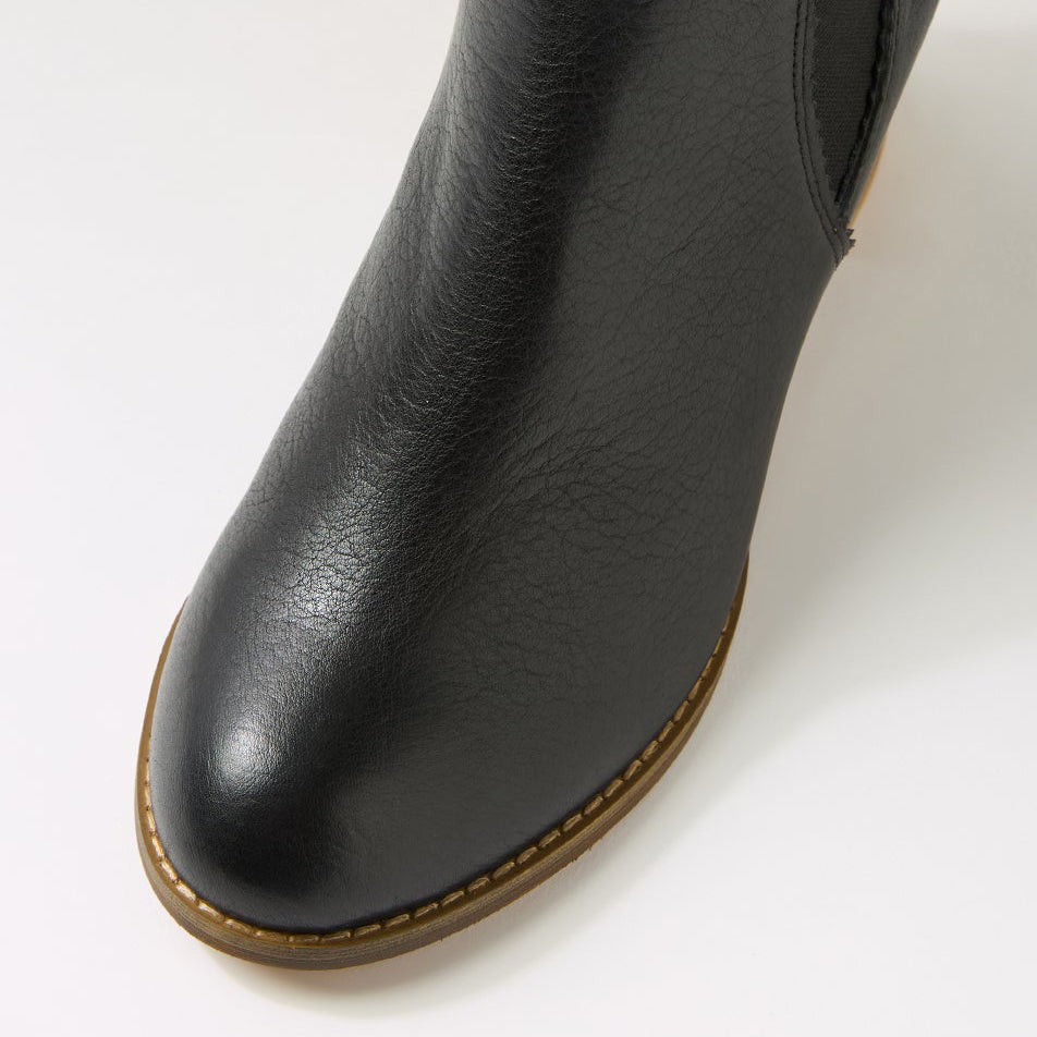 DJANGO & JULIETTE SADORE BLACK  NATURAL - Women boots - Collective Shoes 