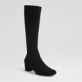 Load image into Gallery viewer, DJANGO & JULIETTE HAYLEYS BLACK - Women High Boots - Collective Shoes 
