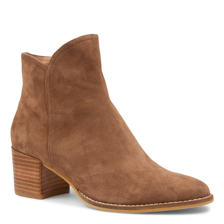 DJANGO & JULIETTE MOCKAS CHOCO SUEDE - Women boots - Collective Shoes 