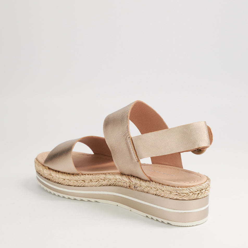 DJANGO & JULIETTE ATHA PLATINO - Women Sandals - Collective Shoes 
