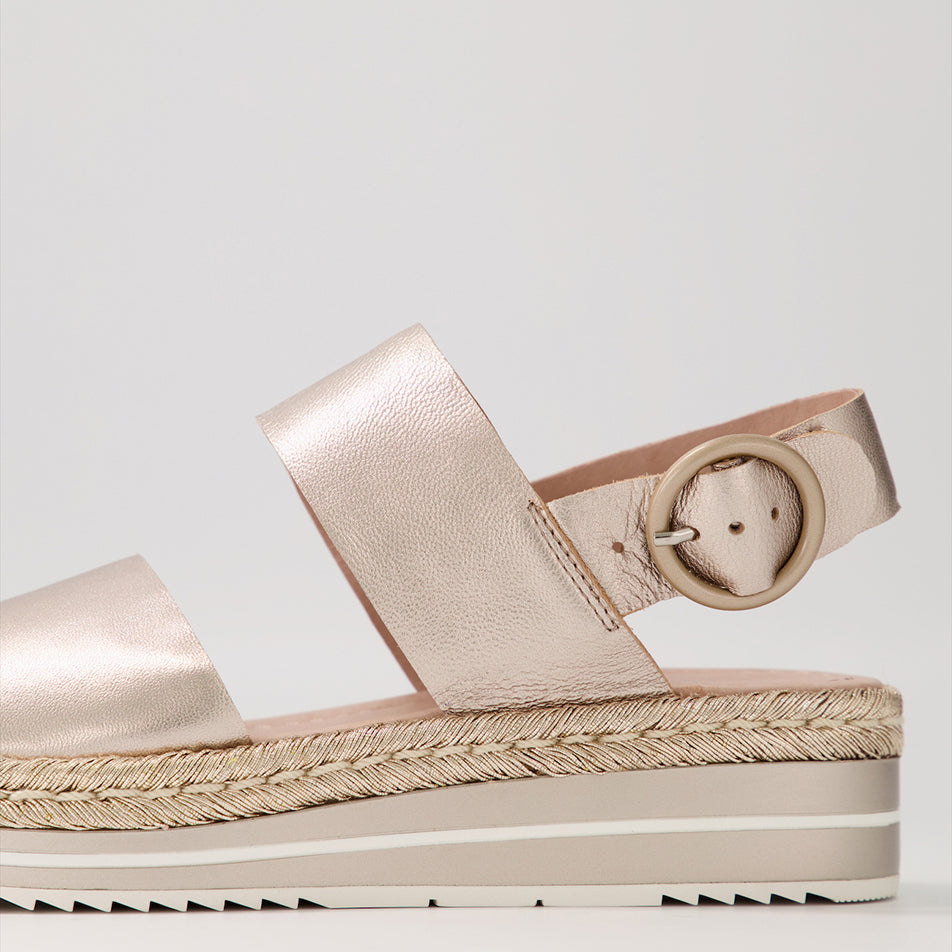 DJANGO & JULIETTE ATHA PLATINO - Women Sandals - Collective Shoes 