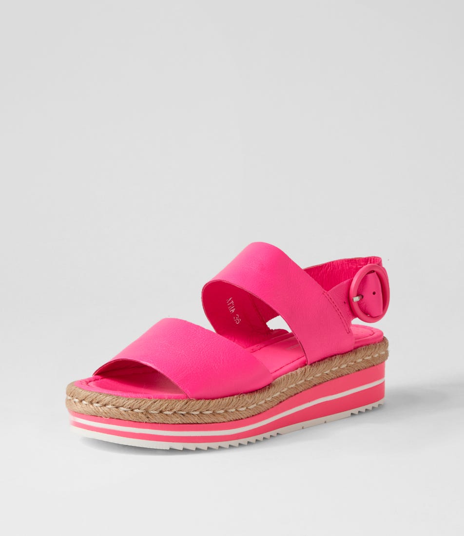 DJANGO & JULIETTE ATHA HOT PINK - Women Sandals - Collective Shoes 