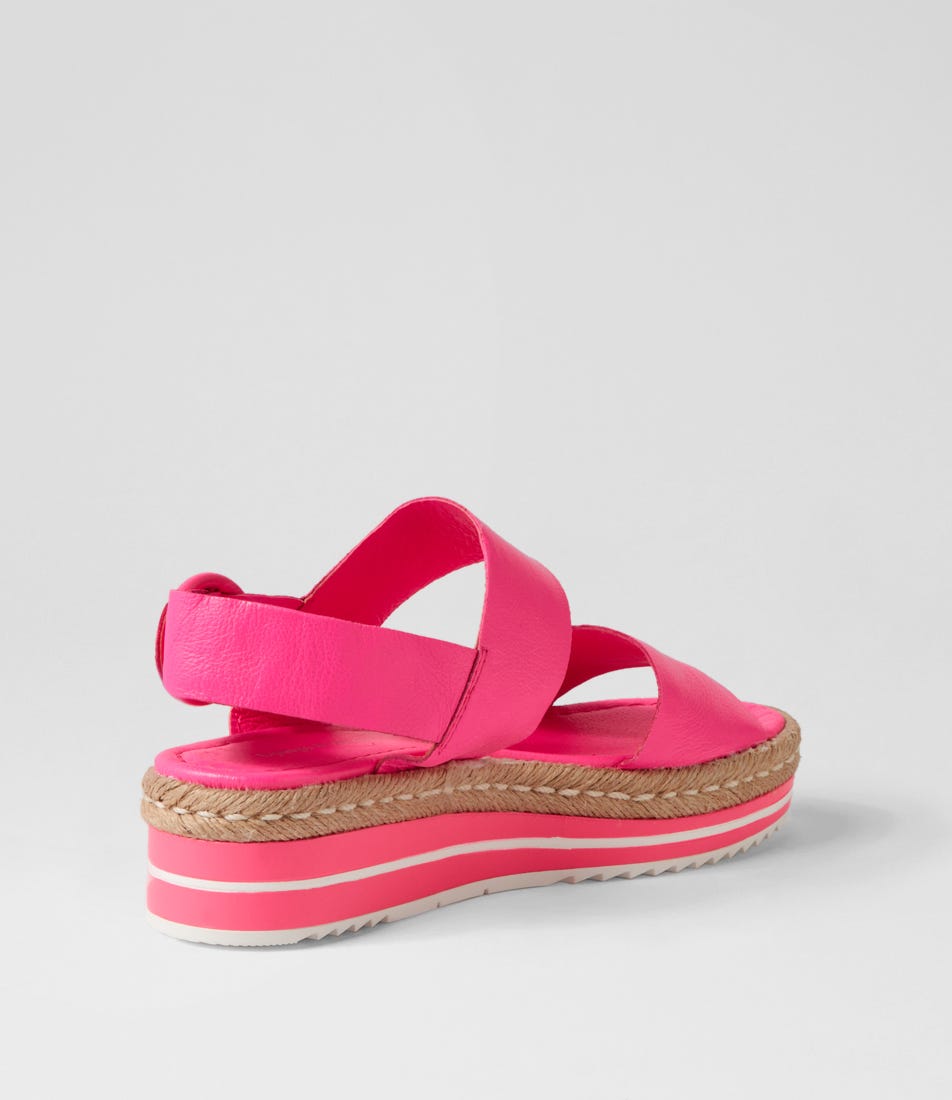 DJANGO & JULIETTE ATHA HOT PINK - Women Sandals - Collective Shoes 