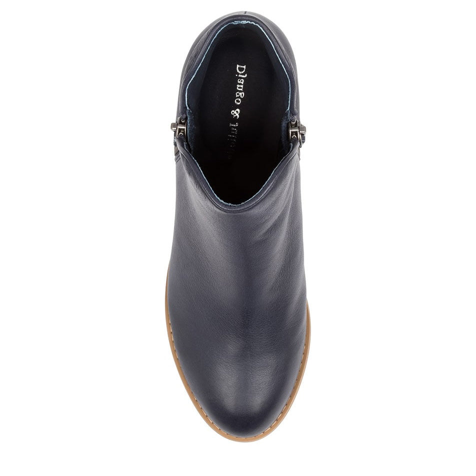 DJANGO & JULIETTE SHIANNELY NAVY - Women Boots - Collective Shoes 