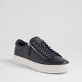 Load image into Gallery viewer, DJANGO & JULIETTE LAILA NAVY WHITE - Women Sneakers - Collective Shoes 

