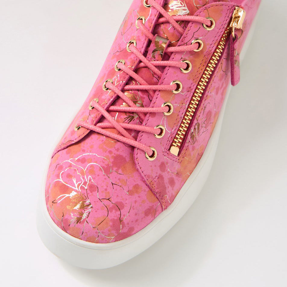 DJANGO & JULIETTE LAILA PINK ORANGE - Women Sneakers - Collective Shoes 