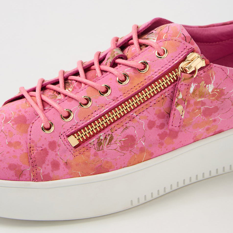 DJANGO & JULIETTE LAILA PINK ORANGE - Women Sneakers - Collective Shoes 