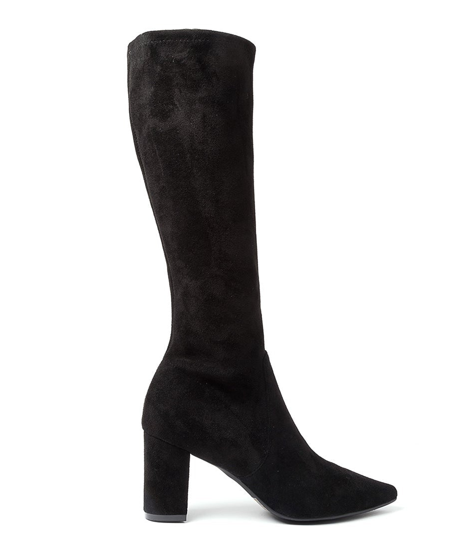 DJANGO & JULIETTE NORASS BLACK - Women High Boots - Collective Shoes 