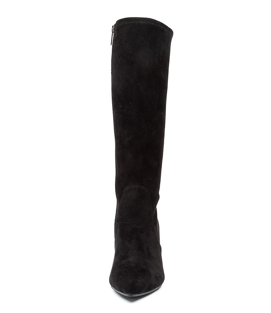 DJANGO & JULIETTE NORASS BLACK - Women High Boots - Collective Shoes 