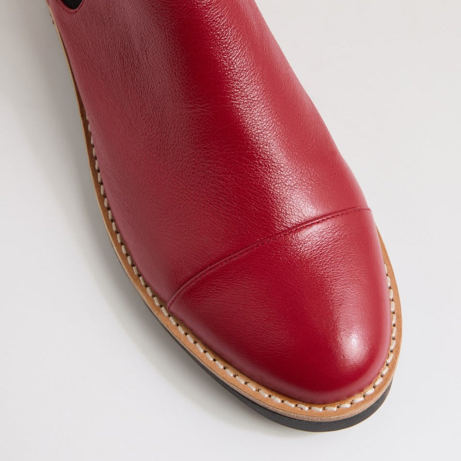 DJANGO & JULIETTE RAQUEL DK RED - Women Boots - Collective Shoes 