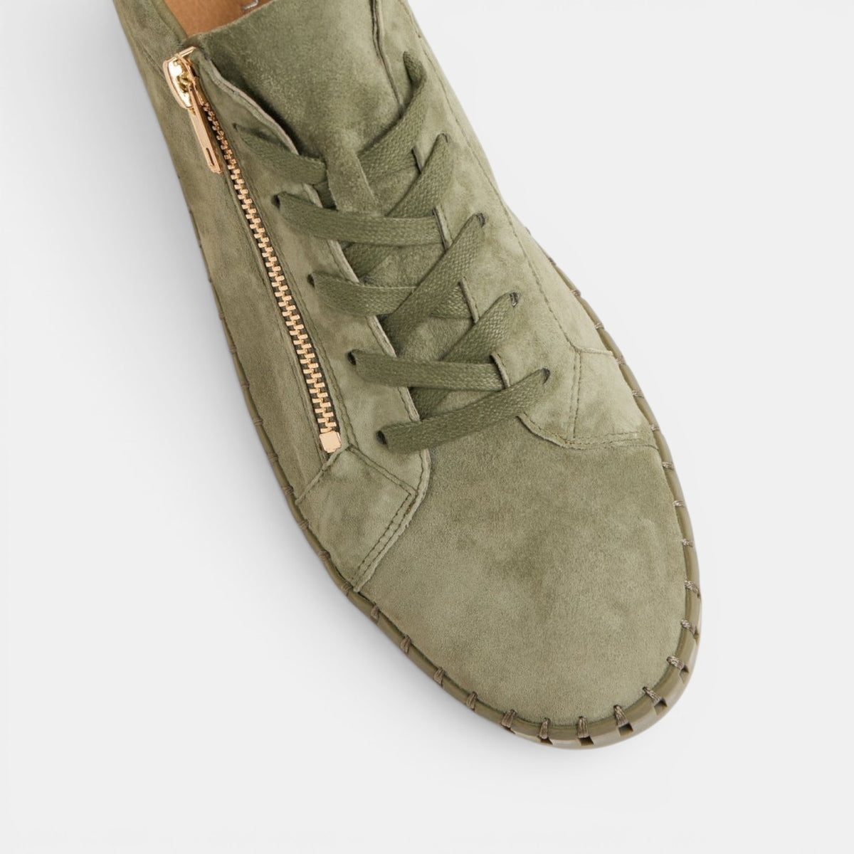 DJANGO & JULIETTE BUMP KHAKI SUEDE