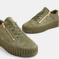 Load image into Gallery viewer, DJANGO & JULIETTE BUMP KHAKI SUEDE
