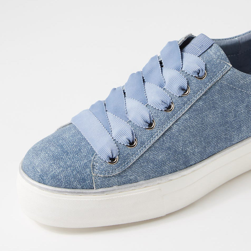DJANGO & JULIETTE FINNI DENIM BLUE - Women Sneakers - Collective Shoes 