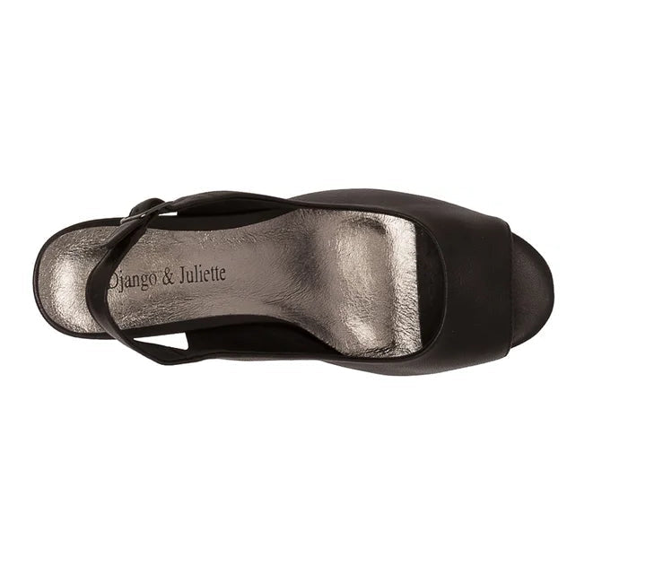 DJANGO & JULIETTE JIANAS BLACK - Women Sandals - Collective Shoes 