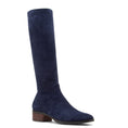 Load image into Gallery viewer, DJANGO & JULIETTE TIMOTHIE NAVY - Women High Boots - Collective Shoes 
