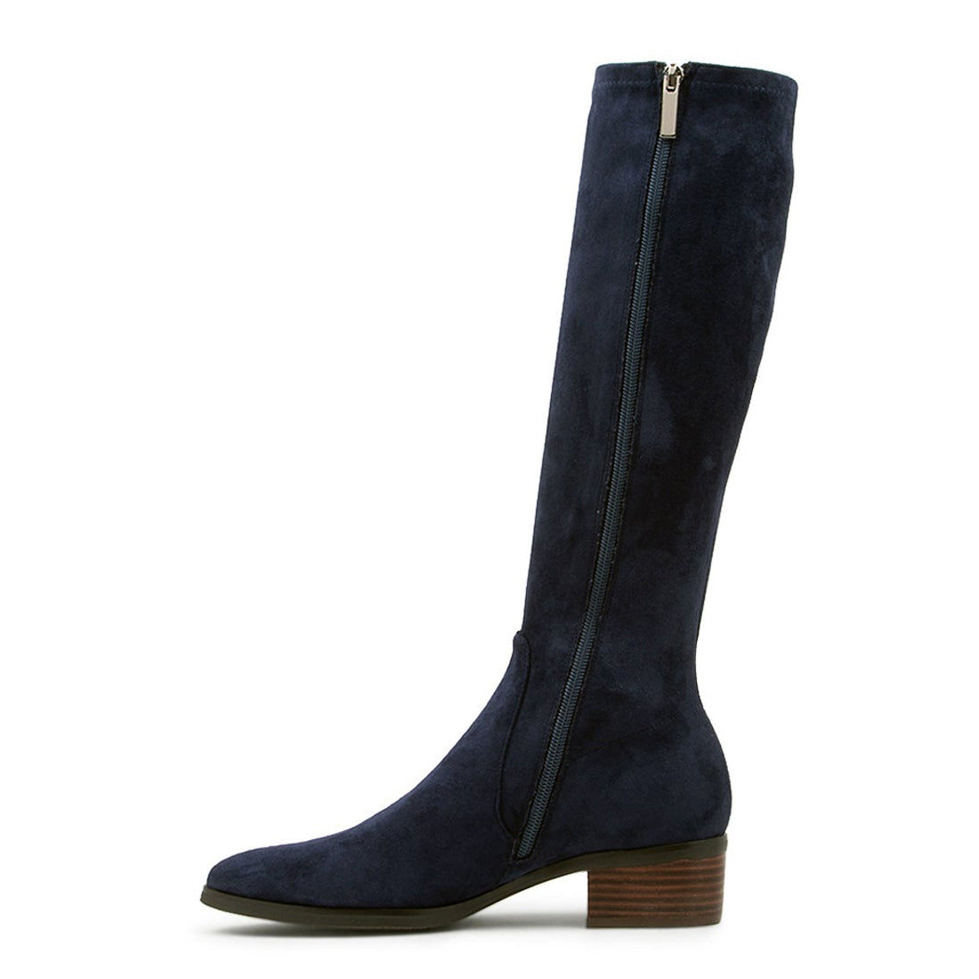 DJANGO & JULIETTE TIMOTHIE NAVY - Women High Boots - Collective Shoes 