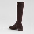 Load image into Gallery viewer, DJANGO & JULIETTE TIMOTHIE CHOCO - Women High Boots - Collective Shoes 
