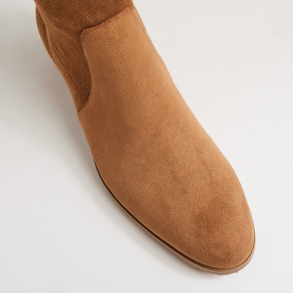 DJANGO & JULIETTE TIMOTHIE LT CHOCO - Women High Boots - Collective Shoes 