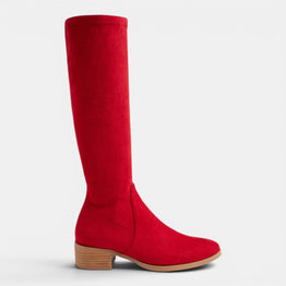 DJANGO & JULIETTE TIMOTHIE RED MICROSUEDE